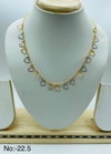 Rose Gold AD Combo Tanmaniya Chain Catalog

